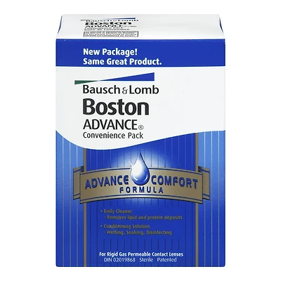 Bausch & Lomb Boston Advance Convenience Pack, Daily Cleaner 10 ml and Conditioning Solution 30 ml