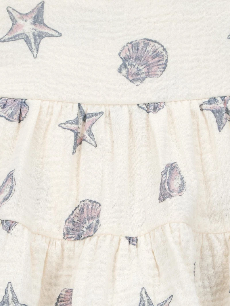Carter's Child of Mine Baby Girls' Seashell Sunsuit