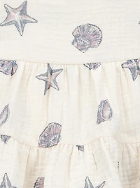 Carter's Child of Mine Baby Girls' Seashell Sunsuit