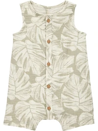 Carter's Child of Mine Baby Boys' Green Palm 1 Piece