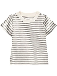 Carter's Child of Mine Baby Boys' Grey Stripe 2 Piece Set