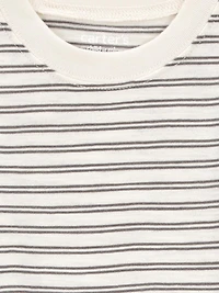Carter's Child of Mine Baby Boys' Grey Stripe 2 Piece Set