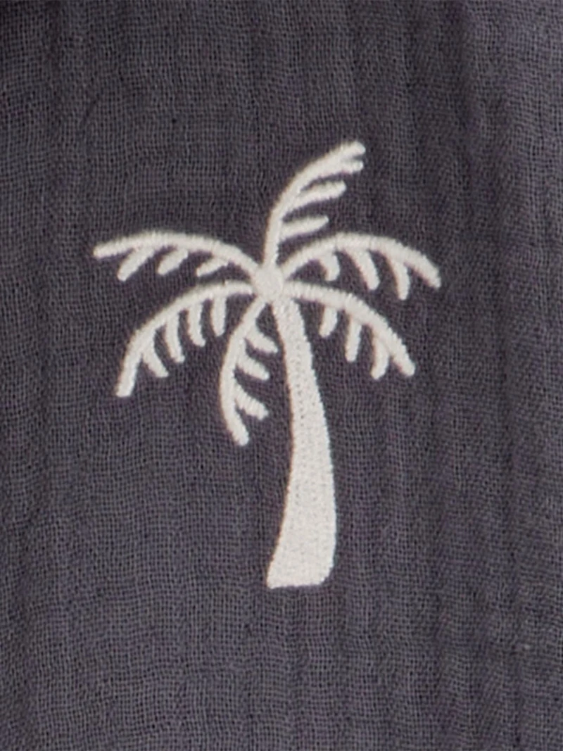 Carter's Child of Mine Toddler Boys' Grey Palm Tree 2 Piece Set