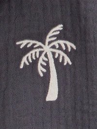 Carter's Child of Mine Toddler Boys' Grey Palm Tree 2 Piece Set