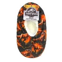 Boys Jurassic World 4B Slipper Socks