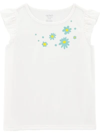 Carter's Child of Mine Kid Pyjama 3 pièces bleu marguerite pour fille