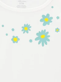 Carter's Child of Mine Kid Pyjama 3 pièces bleu marguerite pour fille