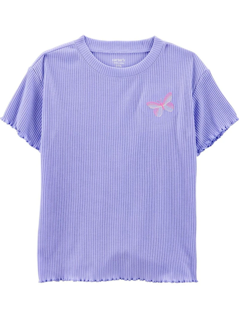 Carter's Child of Mine Kid Pyjama 3 pièces violet arc-en-ciel pour fille