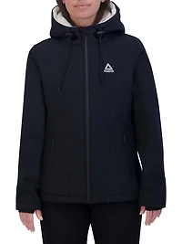 Reebok Women's Softshell Jacket, Ladies Fleece-Lined Softshell Jacket
