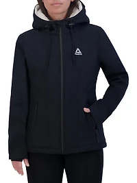 Reebok Women's Softshell Jacket, Ladies Fleece-Lined Softshell Jacket