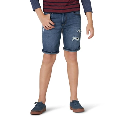Wrangler Boys' Short À Poches 5 En Denim