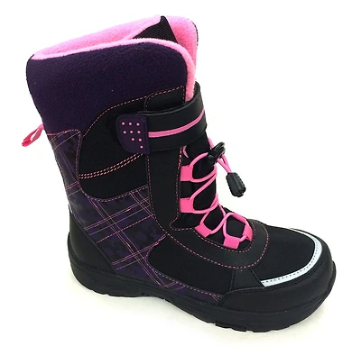 Weather Spirits Girls' Felicia Pull On Winter Boots