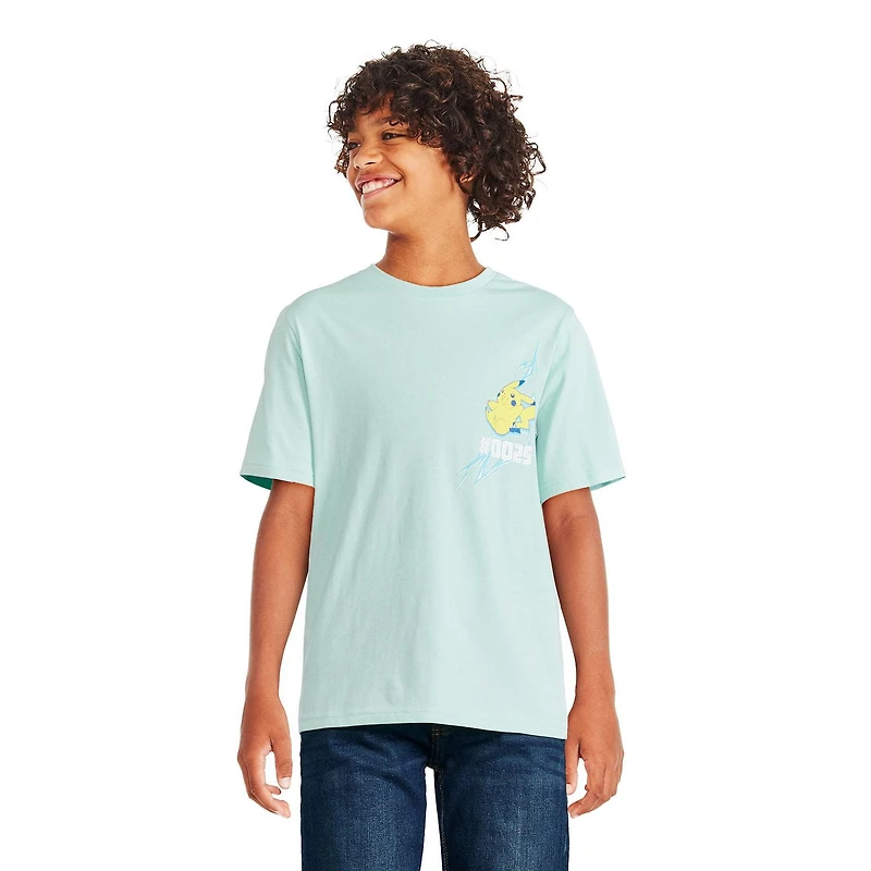 Pokemon Boys' Pikachu Tee