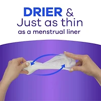 Always Discreet Incontinence Panty Liners for Bladder Leaks, 2 Size, Very Light Absorbency, Long Length
