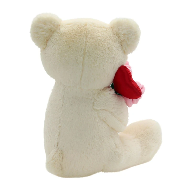 Way To Celebrate Valentine Sweet Teddy with Red Heart