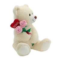 Way To Celebrate Valentine Sweet Teddy with Red Heart
