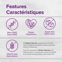 Webber Naturals Magnésium 250 Mg