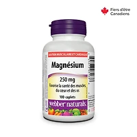 Webber Naturals Magnésium 250 Mg
