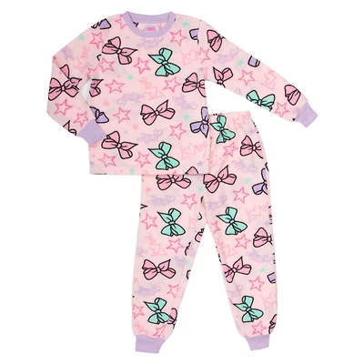 Jojo Siwa Girl's 2 Piece Pj Set. Includes long sleeve pant and top