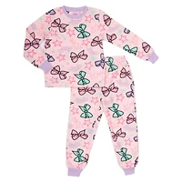 Jojo Siwa Girl's 2 Piece Pj Set. Includes long sleeve pant and top