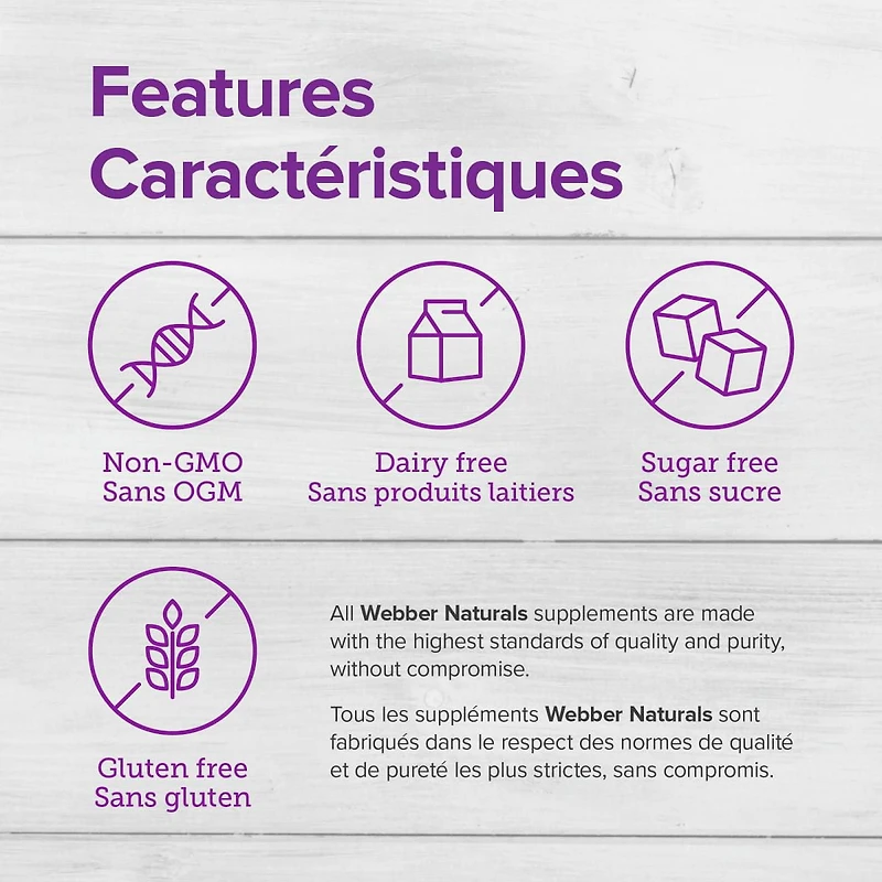 Webber Naturals Vitamine D3, 1000 UI