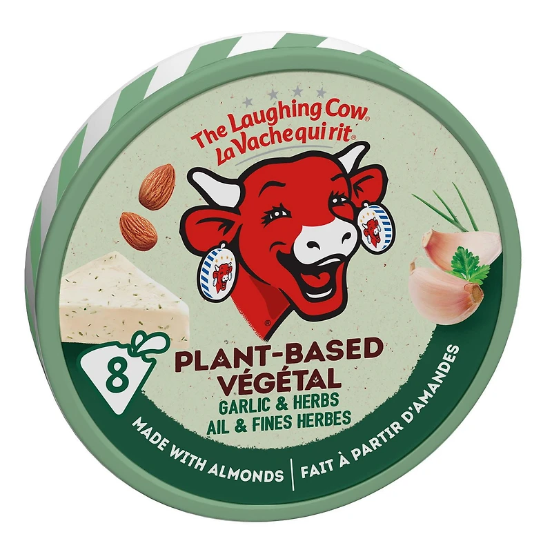 Fromage à tartiner à base de plantes ail et fines herbs La Vache Qui Rit 8 morceaux
