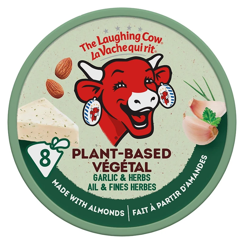 Fromage à tartiner à base de plantes ail et fines herbs La Vache Qui Rit 8 morceaux