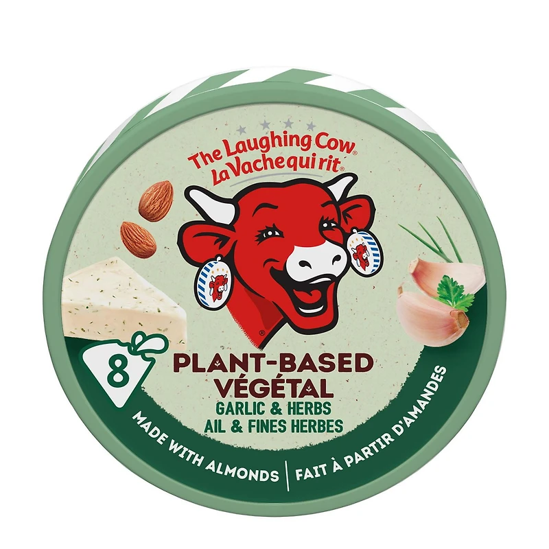 Fromage à tartiner à base de plantes ail et fines herbs La Vache Qui Rit 8 morceaux
