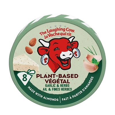 Fromage à tartiner à base de plantes ail et fines herbs La Vache Qui Rit 8 morceaux
