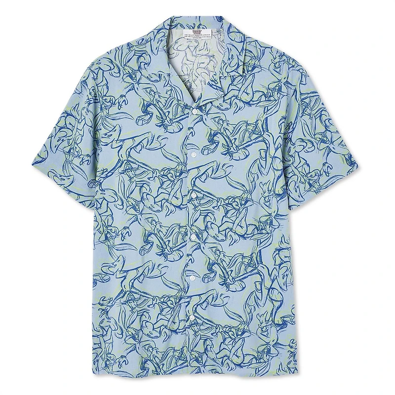 Chemise de vacances Looney Tunes pour hommes