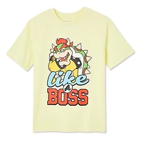 T-shirt à manches courtes Super Mario pour garçons