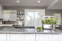 AeroGarden Bounty Elite Stainless with Gourmet Herb Seed Pod Kit