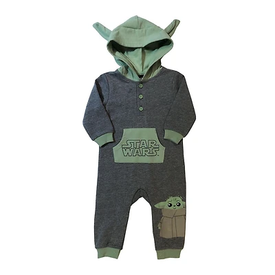 Star Wars garçon Mandalorian's "The child"<br>  jumpsuit  en tricot a manches longue