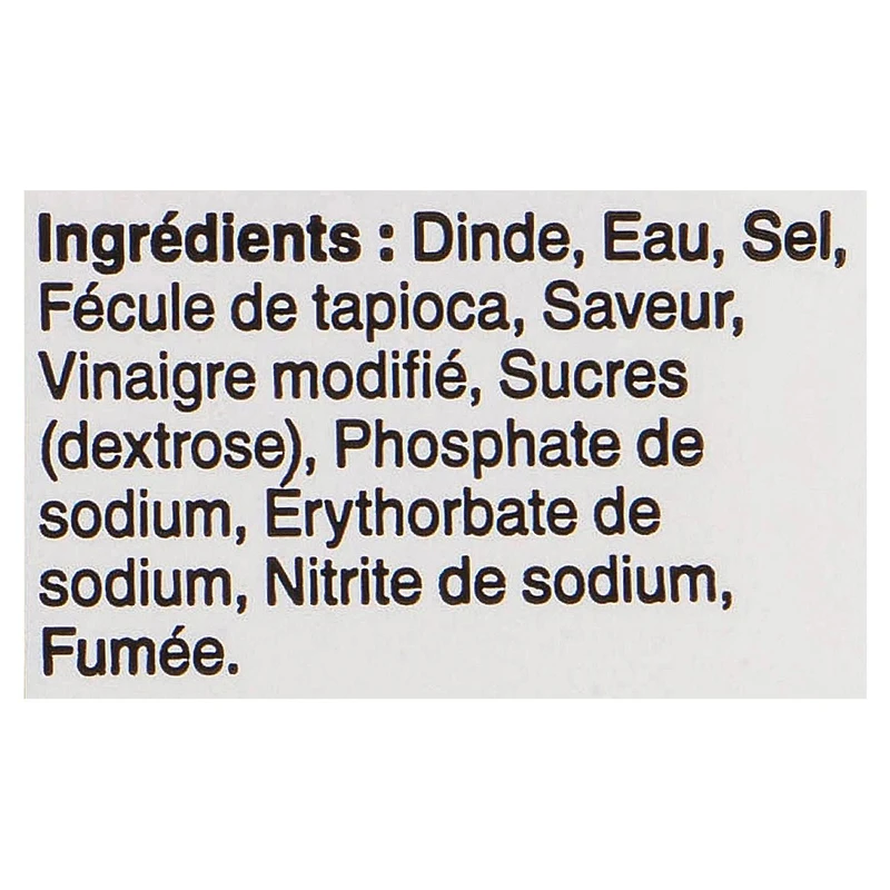 Poitrine de dinde fumée Deli Express 200 g