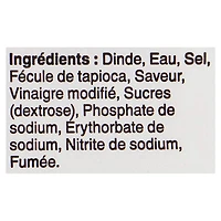 Poitrine de dinde fumée Deli Express 200 g