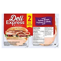 Poitrine de dinde fumée Deli Express 200 g