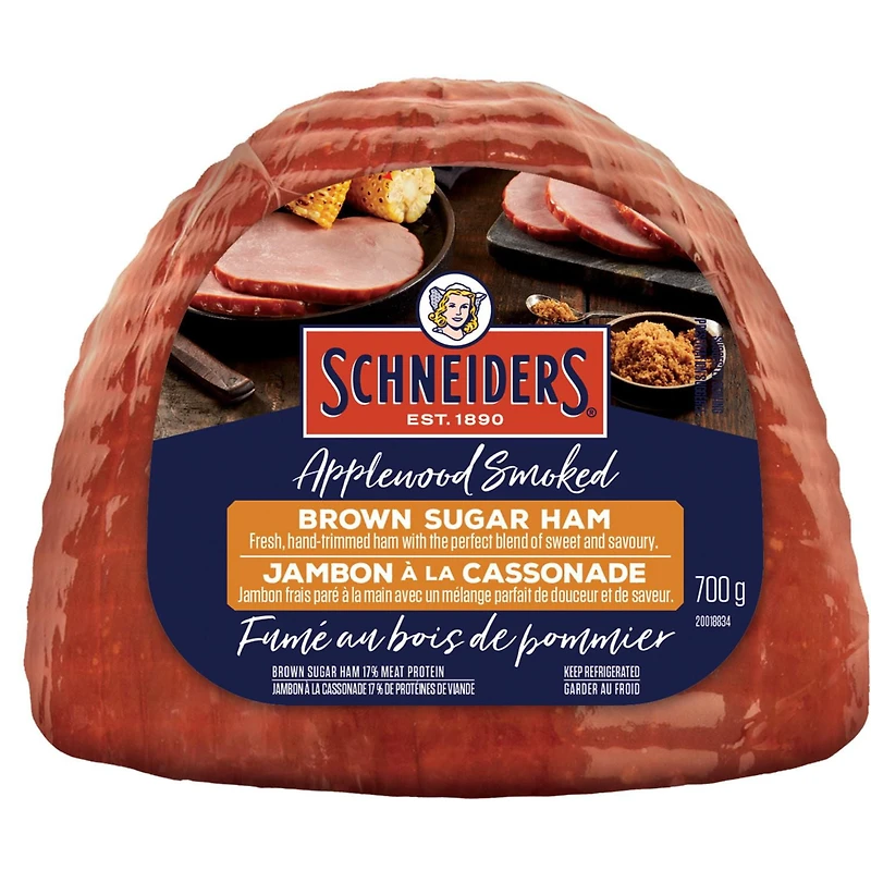 Schneiders Applewood Smoked Brown Sugar Ham, 700 g