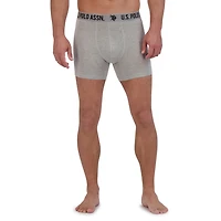 U.S. POLO ASSN. Men's Underwear 4 Pack Stretch Boxer Briefs