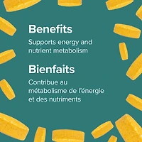 Webber Naturals® B 100 Complex Time Release, Supports energy metabolism, 140 Tablets