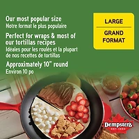 Dempster’s® Spinach Large Tortillas