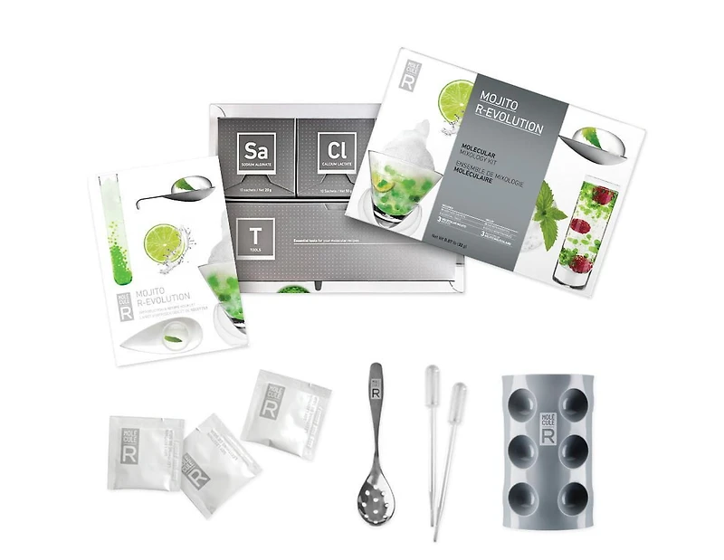 Ensemble de mixologie moléculaire Mojito R-evolution