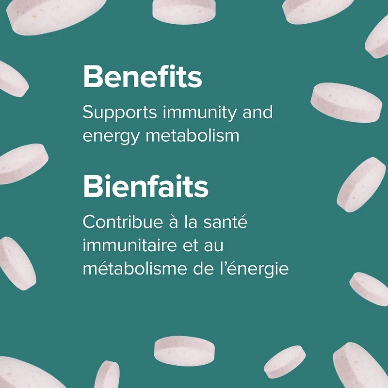Webber Naturals Vitamine B12 250 mcg méthylcobalamine 200 comprimés sublinguaux
