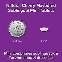 Webber Naturals Vitamine B12 250 mcg méthylcobalamine 200 comprimés sublinguaux