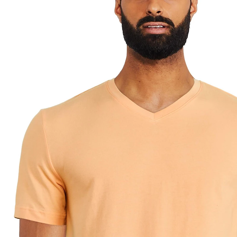 George Men's Stretch V-Neckline Tee