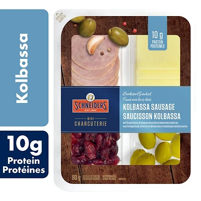 Trousse-collation de saucisson kolbassa fumé aux bois durs Schneiders