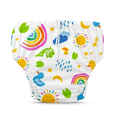 Couche de bain réutilisable avec cordon de serrage Hello Sunshine Medium