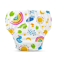 Couche de bain réutilisable avec cordon de serrage Hello Sunshine Medium