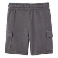 Short cargo en tissu éponge bouclé George pour petits garçons