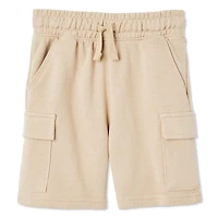 Short cargo en tissu éponge bouclé George pour petits garçons