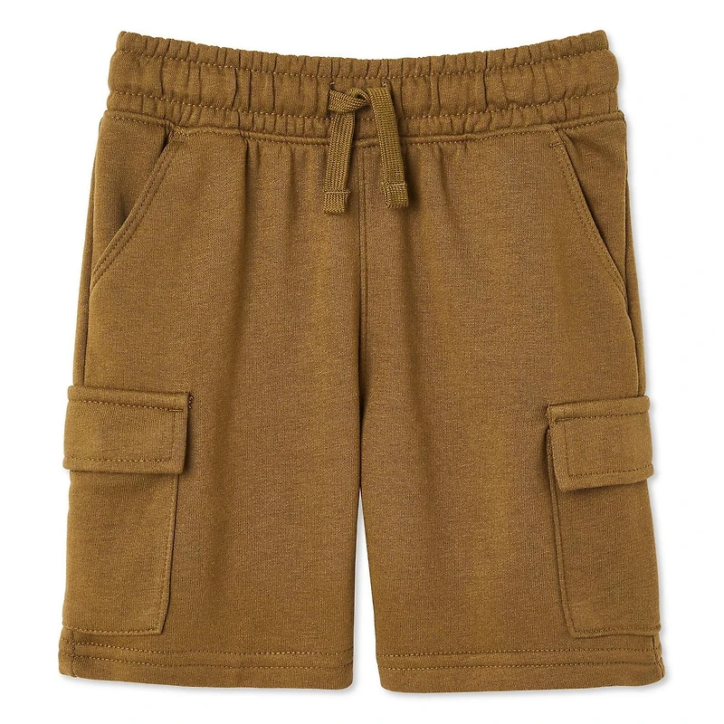 Short cargo en tissu éponge bouclé George pour petits garçons